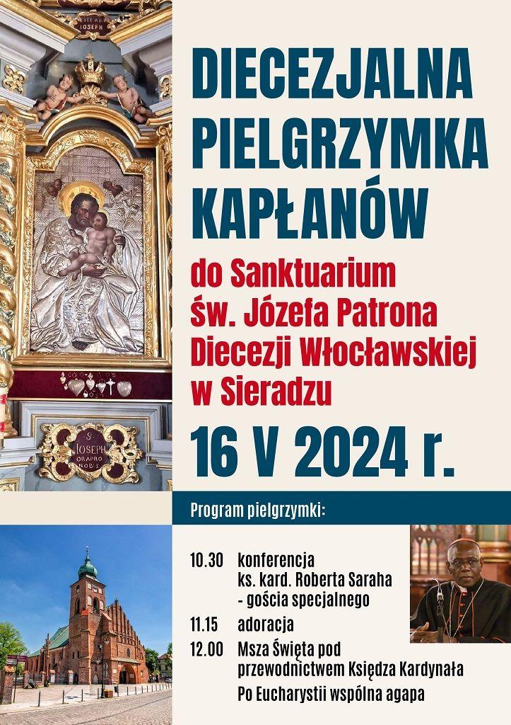 Diecezjalna Pielgrzymka Kapłanów do sanktuarium św. Józefa w Sieradzu (program)