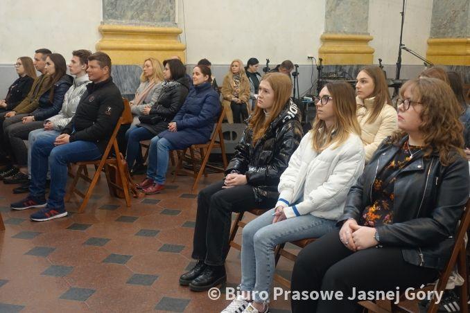 Pierwsza grupa maturzystów diecezji włocławskiej pielgrzymowała na Jasną Górę